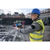 Bosch GRL 650 CHVG Professional nivel láser rotativo a batería, 70 m, láser verde, 18 V, con batería ProCORE18V 4,0 Ah, soporte y maletín, azul
