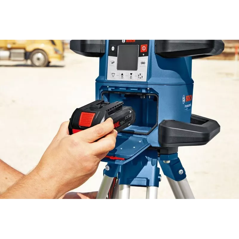 Nivel láser Bosch GRL 600 CHV Professional – línea láser roja 18V, batería ProCORE18V 4.0Ah