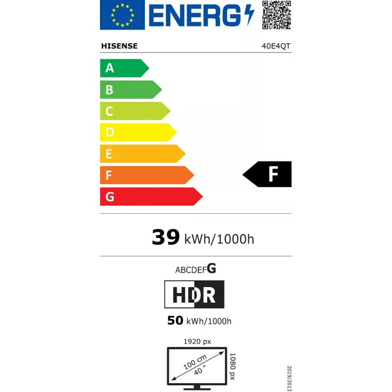 Hisense 40E4QT 101,6 cm (40