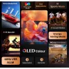 Hisense 65E77Q 165,1 cm (65") QLED 4K Ultra HD Smart TV, VIDAA, Wi-Fi, triple sintonizador, negro
