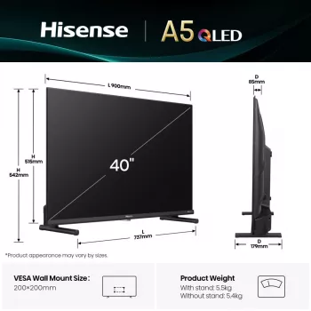 Hisense 40A5Q 101,6 cm (40