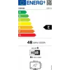 Hisense 43E77Q 109,2 cm (43") QLED 4K Ultra HD Smart TV, VIDAA, Dolby Vision, Wi-Fi, triple sintonizador, negro
