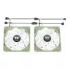 Thermaltake CT120 ARGB Sync ventilador de caja 120 mm, 500-2000 rpm, Hydrangea Blue, 2 uds.