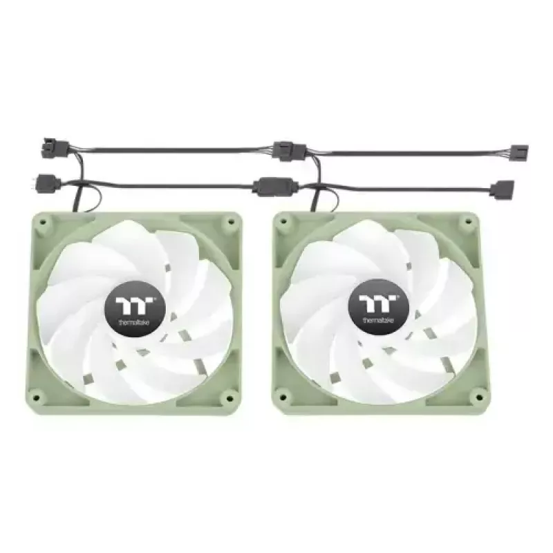 Thermaltake CT120 ARGB Sync ventilador de caja 120 mm, 500-2000 rpm, Hydrangea Blue, 2 uds.