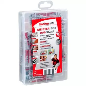 Set de tornillos y tacos Fischer 540299