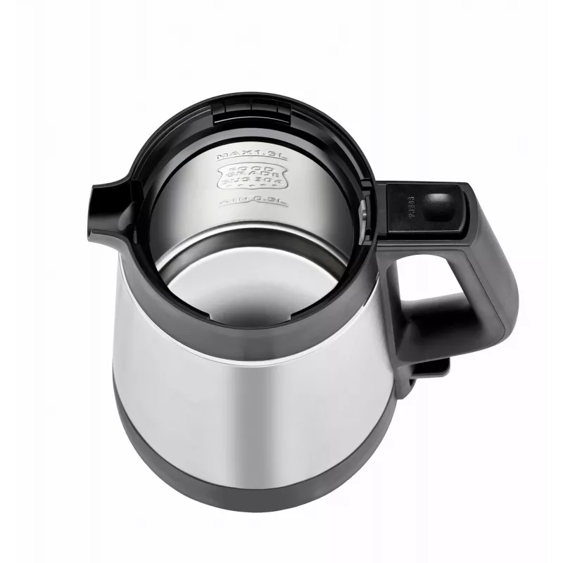 Unold 18715 hervidor de agua 1,5 L 1800 W negro, acero inoxidable