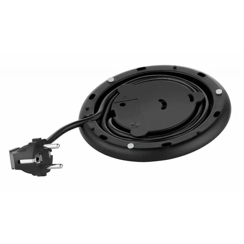 Unold 18715 hervidor de agua 1,5 L 1800 W negro, acero inoxidable