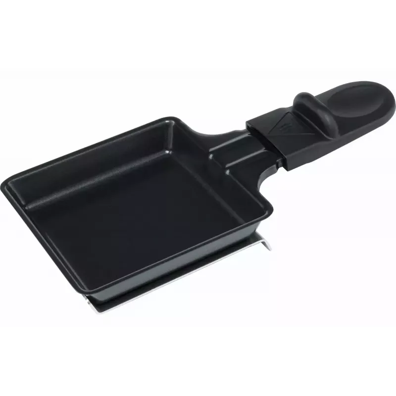 Raclette de fundición RC 104 negro/acero inoxidable