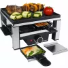 Raclette de fundición RC 104 negro/acero inoxidable