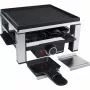 Raclette de fundición RC 104 negro/acero inoxidable