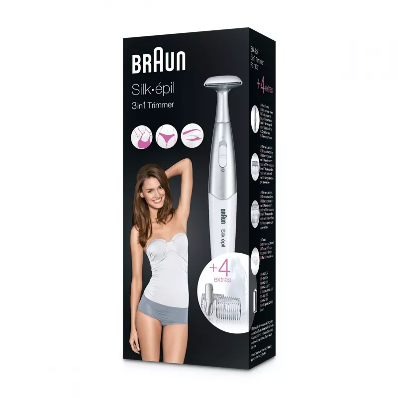 Braun Silk-épil FG 1100 plateado, blanco