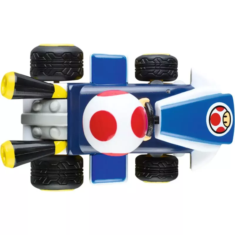 Coche teledirigido de juguete CARRERA Mario Kart Mini RC – Toad Paperbox, 2,4 GHz