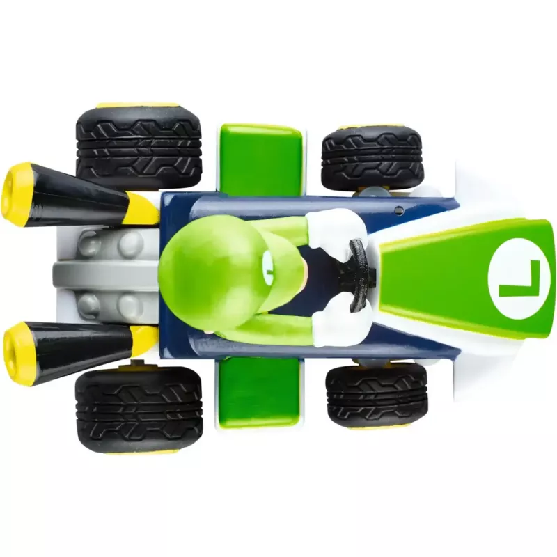 Coche teledirigido CARRERA Mario Kart Mini 2,4 GHz – Luigi Paperbox