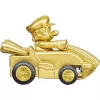 Coche radiocontrol CARRERA Mario Kart Mini RC — Mario Gold Gold, 2,4 GHz, caja de papel