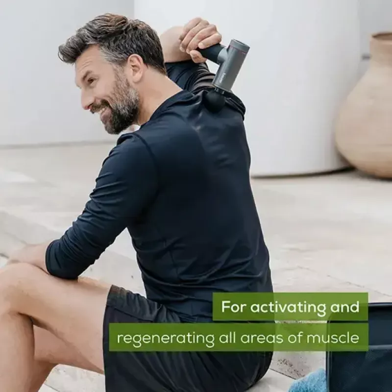 Masajeador de puntos gatillo Beurer MG 195 Hot & Cold, gris — terapia Hot & Cold para relajación muscular específica
