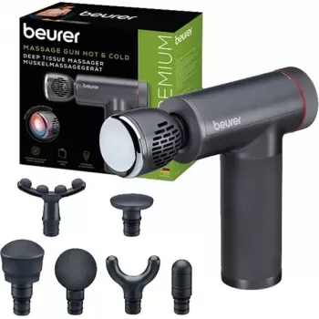 Masajeador de puntos gatillo Beurer MG 195 Hot & Cold, gris — terapia Hot & Cold para relajación muscular específica