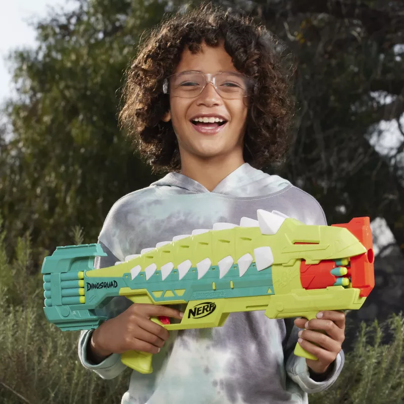 Nerf DinoSquad Armorstrike, bláster de juguete, 8 años, 99 años, dinosaurio, 1 kg
