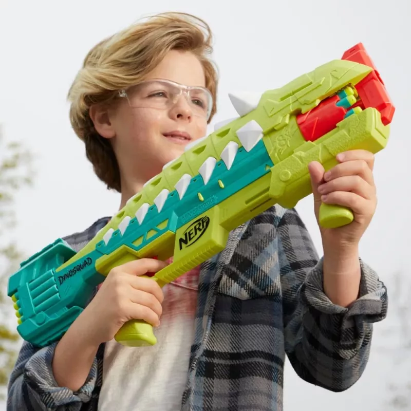 Nerf DinoSquad Armorstrike, bláster de juguete, 8 años, 99 años, dinosaurio, 1 kg