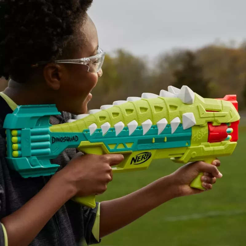 Nerf DinoSquad Armorstrike, bláster de juguete, 8 años, 99 años, dinosaurio, 1 kg