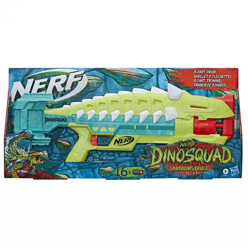 Nerf DinoSquad Armorstrike, bláster de juguete, 8 años, 99 años, dinosaurio, 1 kg