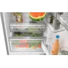 Bosch Serie 6 KGN39AIAU frigorífico combinado, de libre instalación, 363 l (260 l + 103 l), 203 cm, clase energética A, acero inoxidable cepillado