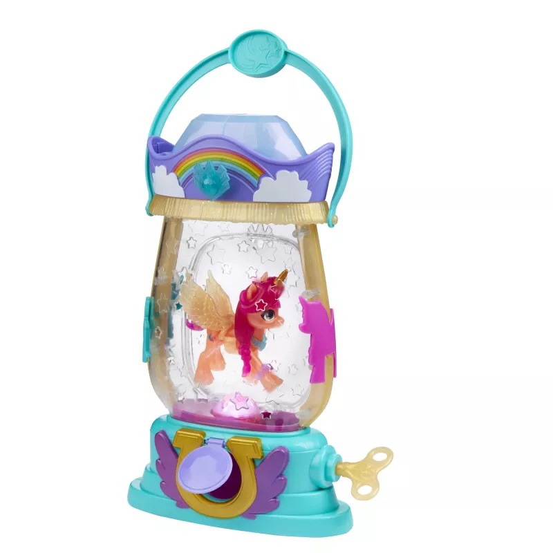 My Little Pony : Una nueva generación – Linterna Sparkle Reveal Sunny Starscout – Juguete luminoso con 25 piezas, sorpresas