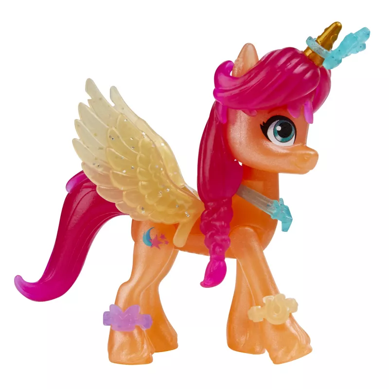 My Little Pony : Una nueva generación – Linterna Sparkle Reveal Sunny Starscout – Juguete luminoso con 25 piezas, sorpresas