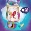 My Little Pony : Una nueva generación – Linterna Sparkle Reveal Sunny Starscout – Juguete luminoso con 25 piezas, sorpresas