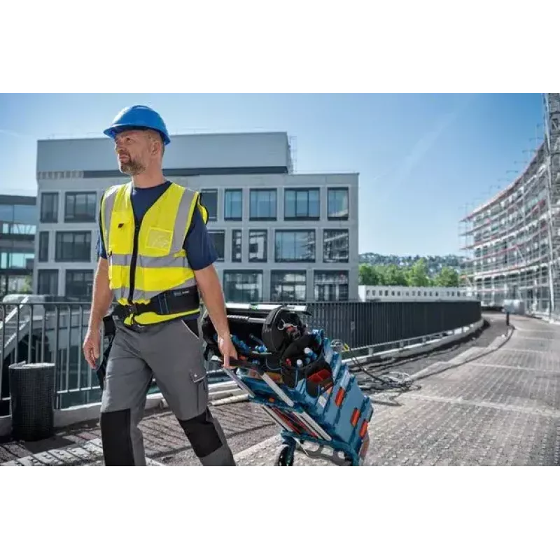 Bosch GWT 20 Professional 1600A025L6 bolsa de herramientas, poliéster 1000D, capacidad de carga 23 kg, negro/azul