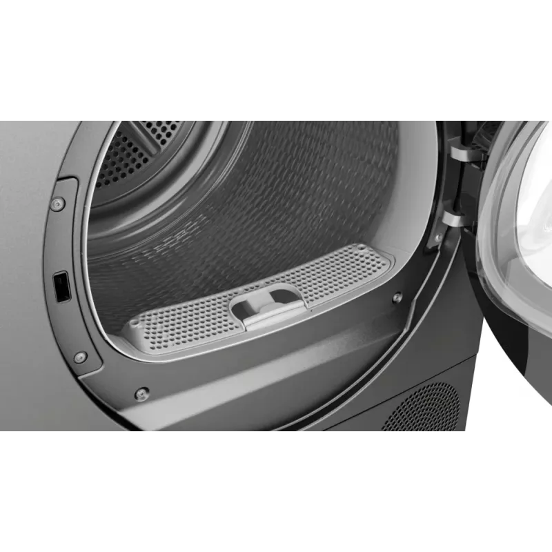 Bosch Serie 6 WQG243DR10 Secadora con bomba de calor independiente carga frontal 9 kg Gris