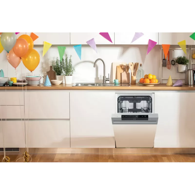Lavavajillas integrable Gorenje GI 561 D 10 S EB — 11 cubiertos, Slimline 45 cm, 45 dB, 9 L/ciclo