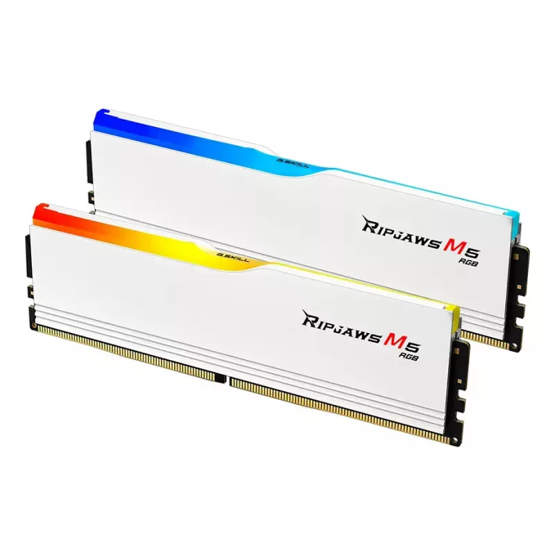 G.SKILL Ripjaws M5 RGB DDR5 64GB (2x32GB) 6800 MT/s CL34 Blanco Dual Kit