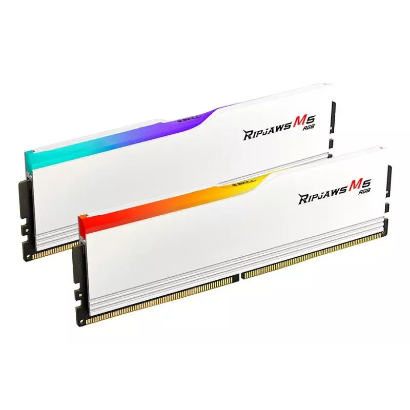 G.SKILL Ripjaws M5 RGB DDR5 64GB (2x32GB) 6800 MT/s CL34 Blanco Dual Kit