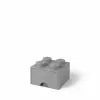 Unidad de cajones room copenhagen LEGO Brick Drawer 4, gris, cajón de almacenamiento modular