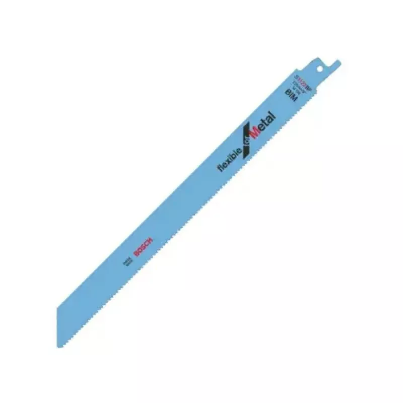 Hoja de sierra sable Bosch S 1122 BF, bimetal, 175 mm de longitud de trabajo, 2 mm de paso de dientes, 2 uds.