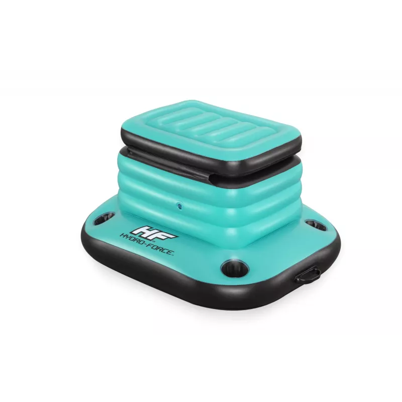 Nevera portátil Bestway 43191 49 L negra, gris, naranja
