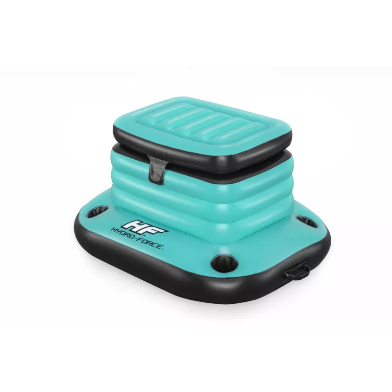 Nevera portátil Bestway 43191 49 L negra, gris, naranja
