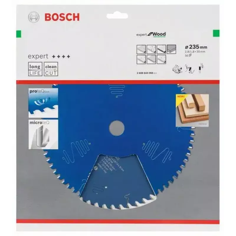 Disco de sierra circular Bosch 2 608 644 066, Ø235 mm, 1 ud.