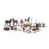 schleich calendario de adviento HORSE CLUB 2025 – cría de potros milagro navideño