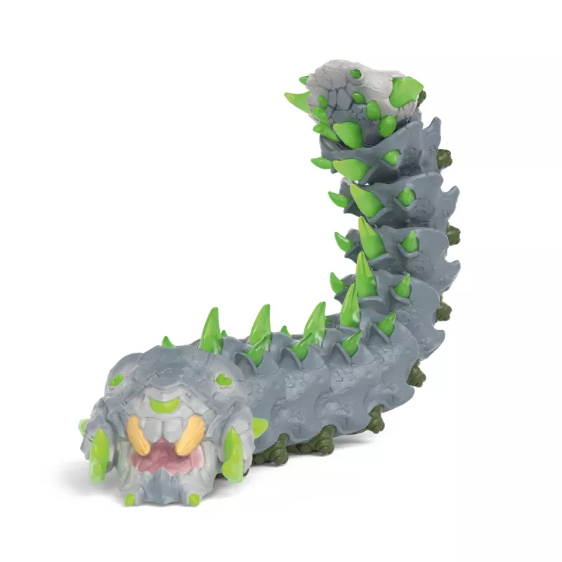 Schleich gusano de piedra modelo 70853, figura de juguete, plástico, multicolor, para niños a partir de 7 años