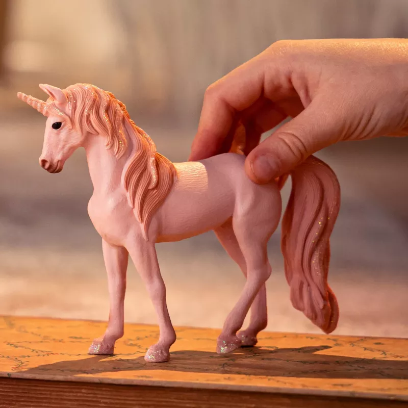 Schleich BAYALA yegua unicornio Peach figura de juguete, edad recomendada 5+
