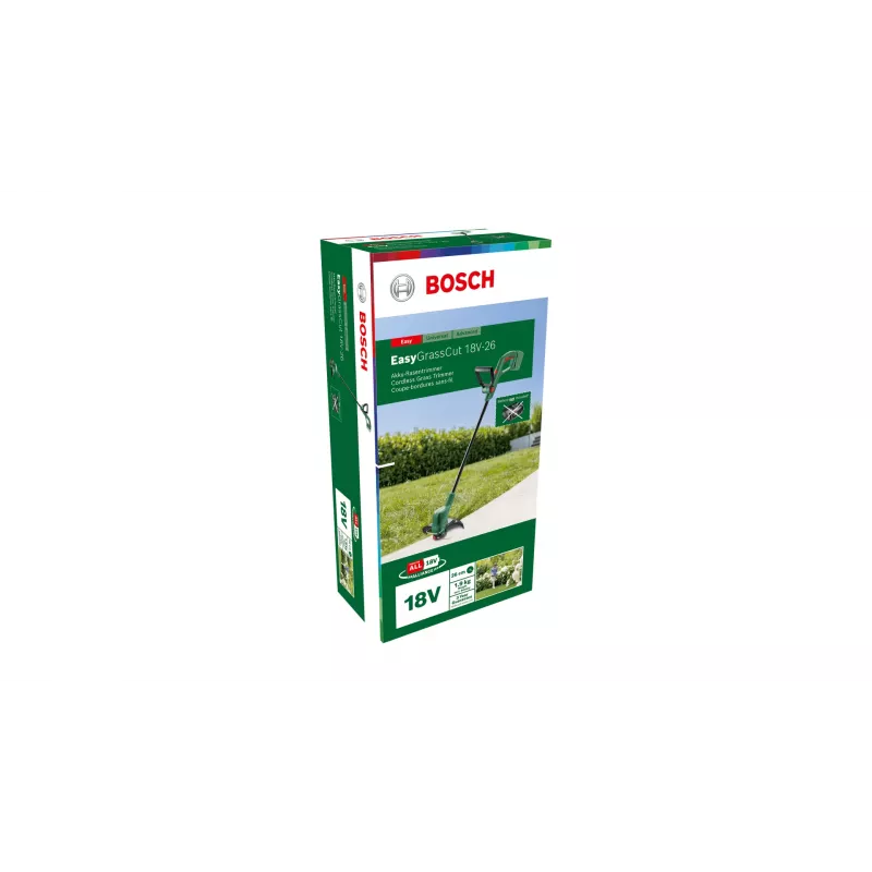 Bosch EasyGrassCut 18V-26 26 cm batería negro, verde