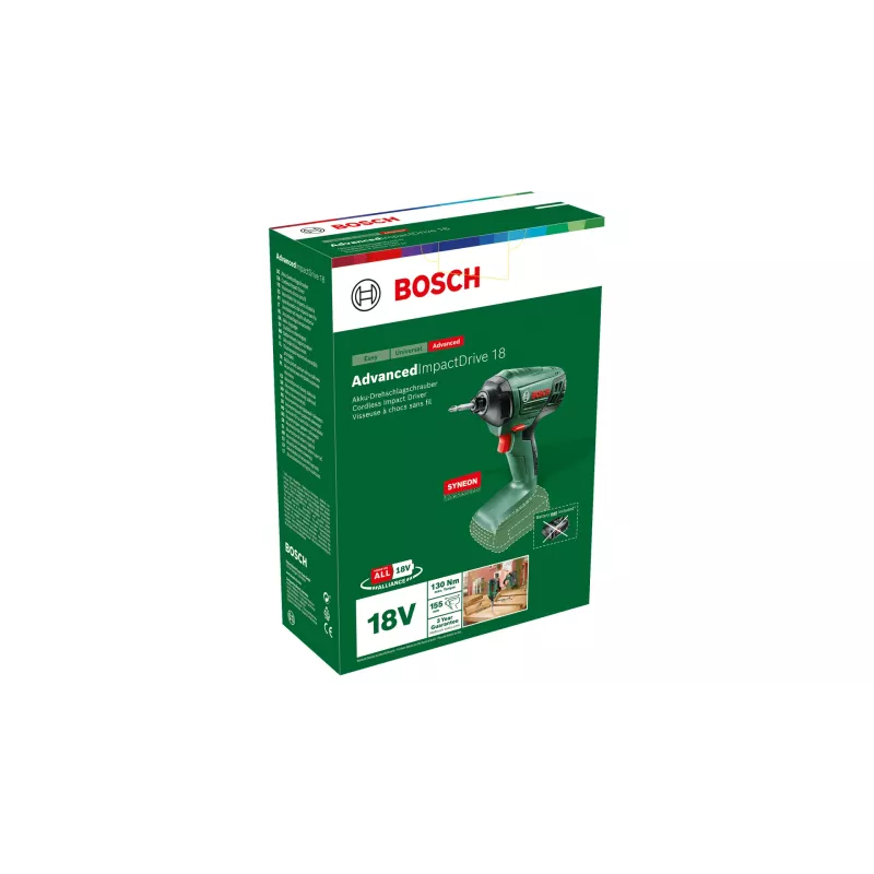 Bosch AdvancedImpactDrive 18 2600 rpm negro, verde