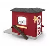 schleich FARM WORLD establo de cabras, granja, granja, animales de granja/juguete de granja, 3 años, multicolor