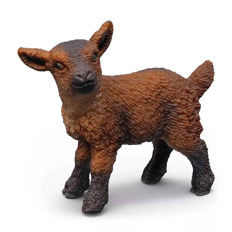 schleich FARM WORLD establo de cabras, granja, granja, animales de granja/juguete de granja, 3 años, multicolor