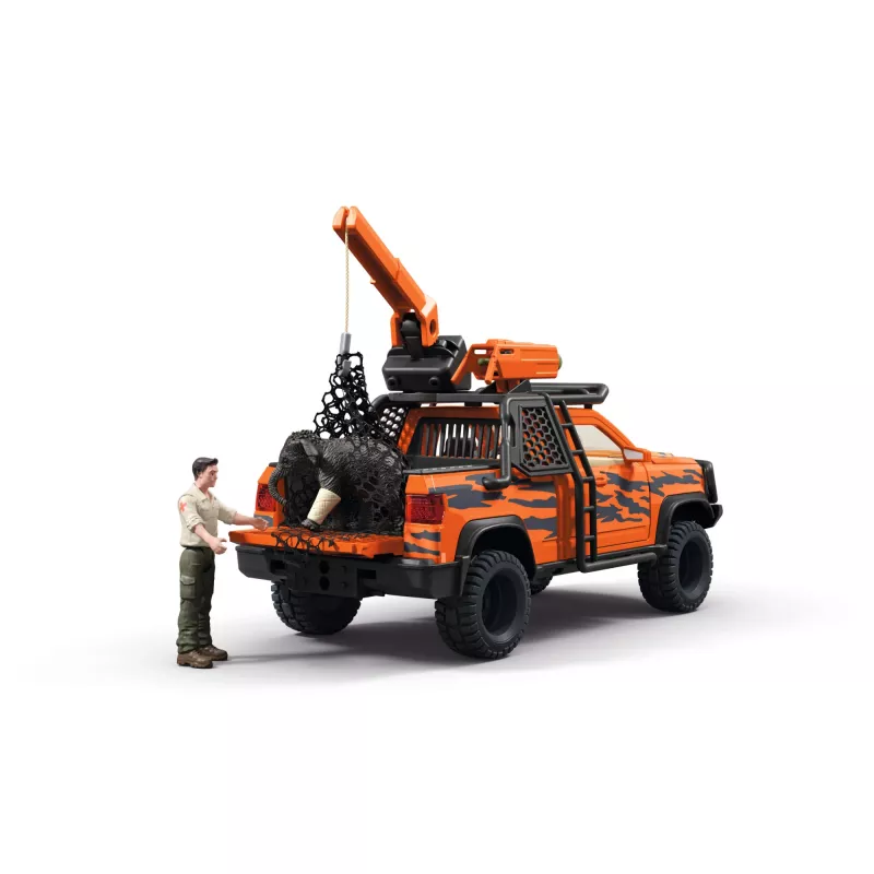 Set de juego Schleich Off-Road Adventure in the Jungle — temática jungla, figuras de plástico, edades 3–8