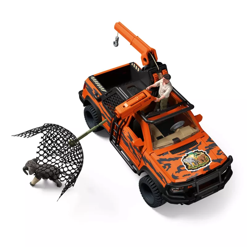 Set de juego Schleich Off-Road Adventure in the Jungle — temática jungla, figuras de plástico, edades 3–8