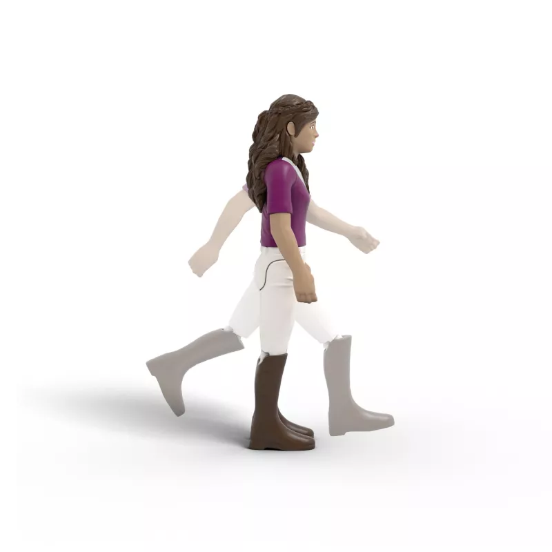 Schleich Lisas entrenamiento de torneo set de juego de caballos, figuras de plástico, multicolor, edad 5–12
