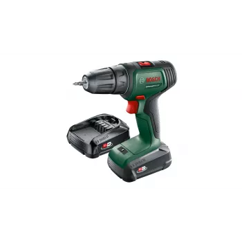 Bosch UniversalDrill 18V 1450 rpm portabrocas de cambio rápido 1,2 kg negro, verde