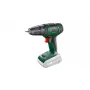 Bosch UniversalDrill 18V 06039D4000 taladro atornillador a batería, 40 Nm, 1450 rpm, 2 velocidades, portabrocas sin llave, sin batería ni cargador, verde/negro
